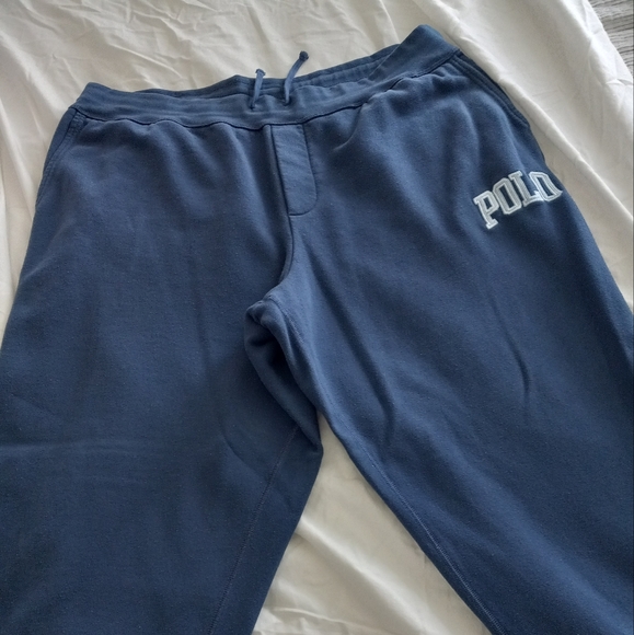 Polo Ralph Lauren | Pants | Polo Ralph Lauren Blue Logo Joggers 3xb ...